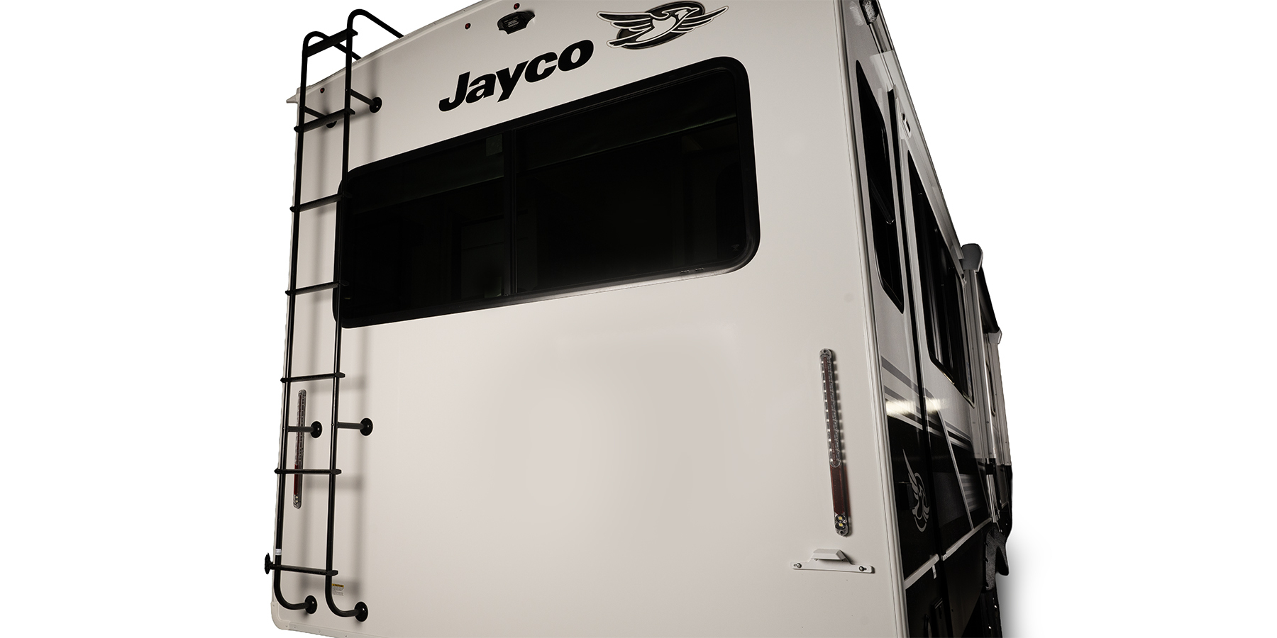 Eagle HT Travel Trailer rear ladder