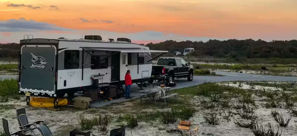 OUR FIRST TIME DRY CAMPING