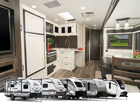 New 2023 Travel Trailer RV Interiors!