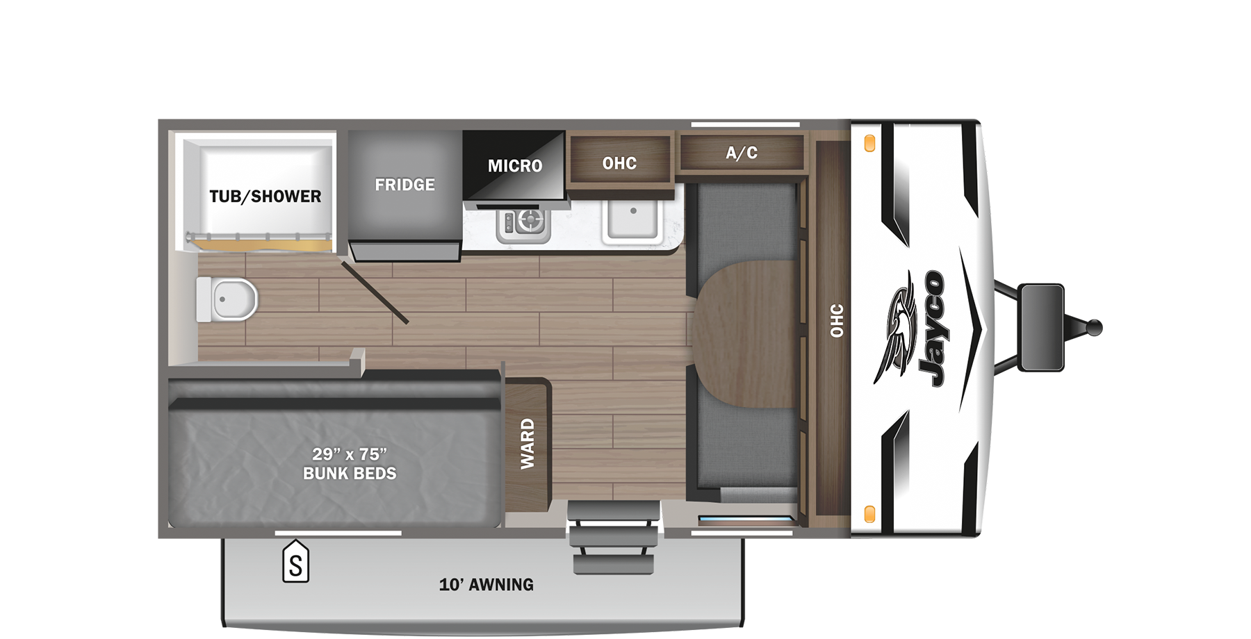 2024 Jay Flight SLX West - 154BHW | Jayco, Inc