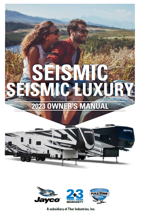 2023 Seismic Owner's Manual