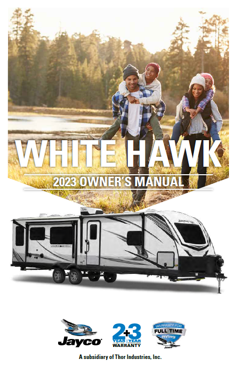 2023 White Hawk Owner's Manual