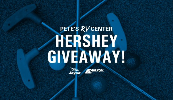 Pete's RV Giveaway on Site